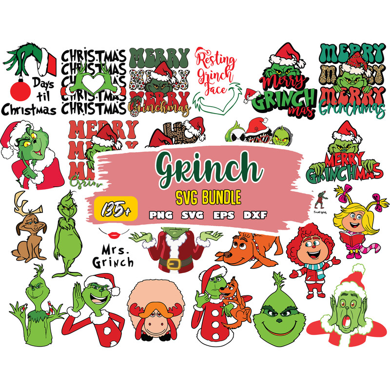 Grinch Bundle SVG, Grinch SVG, Grinch Cutting Image, Christmas Grinch svg.jpg