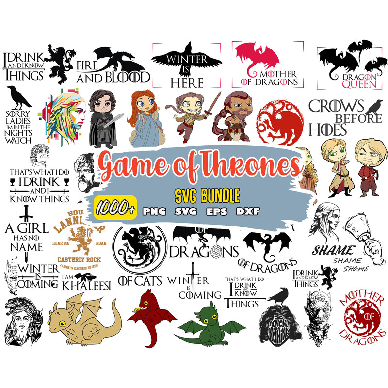 House of Dragons svg, Game Of Thrones svg, Winter is coming SVG,Bundle Layered SVG, Bundle png,Cricut.jpg
