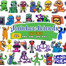 rainbow friends svg, rainbow friends png, sublimation, transfer, digital download