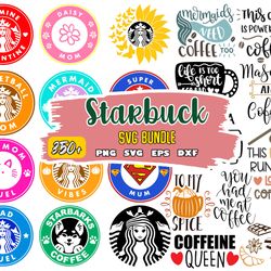 starbucks wrap svg, starbucks bundle svg, starbucks cup wrap bunlde svg, instant download