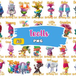 trolls world tour, trolls birthday, png clip art files, trolls party, trolls images, trolls, cartoon clipart, trolls