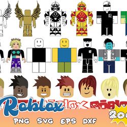200 gaming svg bundle, game svg, game png, roblox svg bundle, silhoutte