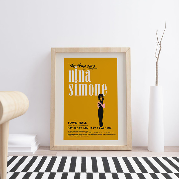 Nina Simone - Philadelphia Town Hall Concert Poster.jpg