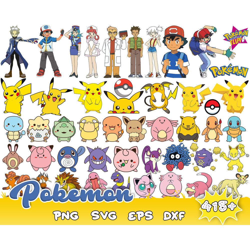 415 Pokemon LAYERED SVG Bundle, Pokemon svg, Pokemon png bundle png svg clipart.jpg