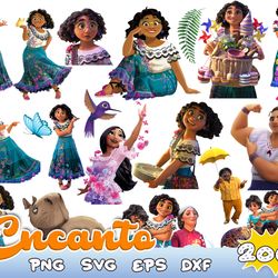 encanto svg bundle, encanto birthday svg files, encanto cut files for cricut ,silhouette ,encanto clipart, encanto png,
