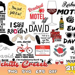 ew david svg bundle, schitts creek svg, ew david png, svg for cricut, layered files, schitts creek vector, instant downl
