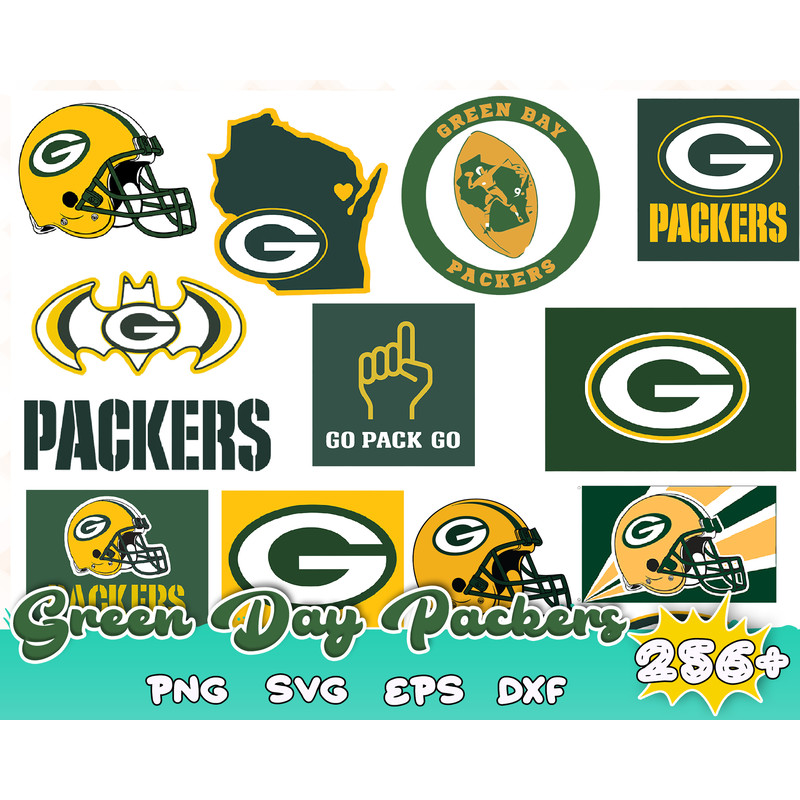 Green Bay Packers svg, Packers svg Bundle, Packers svg, Clipart for Cricut, Football SVG, Football , Digital download.jpg