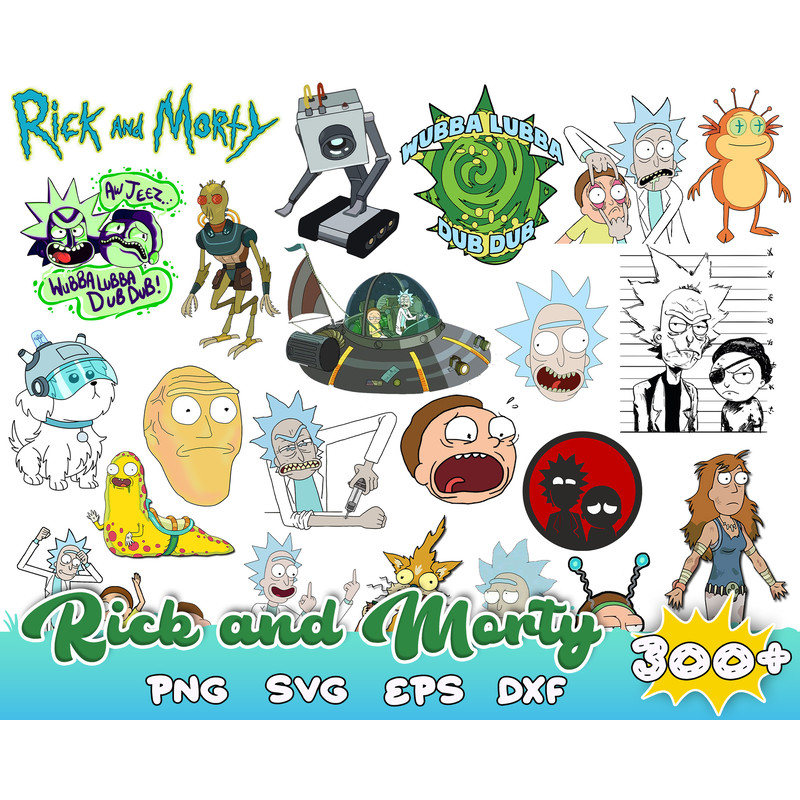 Rick and Morty SVG Bundle, Morty svg,png cut file, Rick and Morty vector, Rick and Morty file cricut Active.jpg