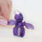 Cute Baby Purple Dragon Animal Figurine in Fantasy Style, Miniature Dragon Sculpture 5.jpeg
