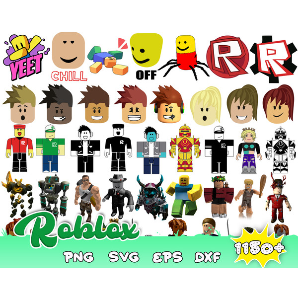 Roblox Bundle Svg, Roblox Face Svg, Roblox Character Svg, Ro - Inspire  Uplift