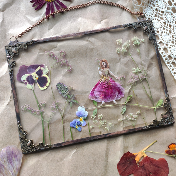 flower-Fairy-fantasy-wall-art-stained-glass-Pressed-flower-frame-3.jpg