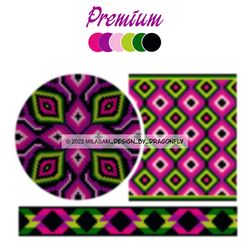 Wayuu mochila bag PATTERN / Tapestry crochet bag / PREMIUM 1
