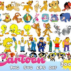 3160 bundle cartoon svg, cartoon vector, cartoon cut file, cartoon clipart, cartoon bundle, cartoon silhouette, cartoon