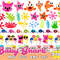 370 Bundle Baby Shark SVG, Baby Shark Clipart, Font, Baby Shark Birthday Decor, Baby Shark Birthday Shirts.jpg