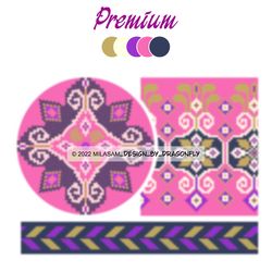 Wayuu mochila bag PATTERN / Tapestry crochet bag / PREMIUM 3