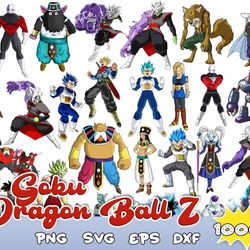 Goku Dragon Ball Z Bundle Svg, Goku Svg, Dragon Ball Svg, , Son Goku Svg, Anime Svg