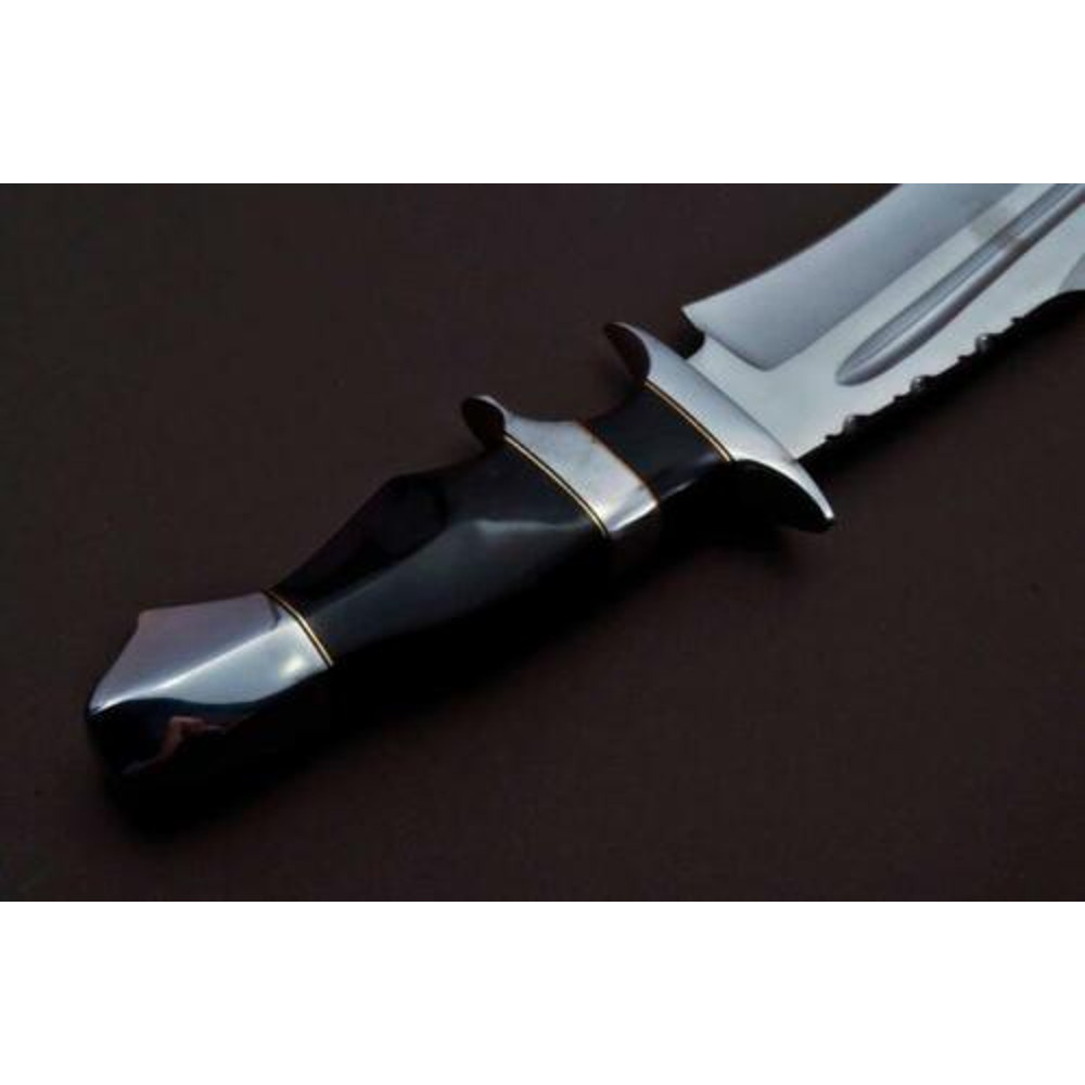 COLUMBIA Fixed Blade Knife Large Bowie Camping Hunting Survival Kit Pocket Knife 5.jpg