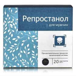 Reprostanol for men. Prostatitis, 20 sachet-packs of 5gr.