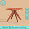 Table for Dollhouse - Digital download Laser Cut Files, SVG plan for laser cutting machines
