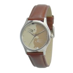 Yin and Yang Cat Watch Brown Apricot Best Gifts Free Shipping Worldwide