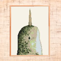 Narwhal cross stitch pattern Modern cross stitch Sea baby room x-stitch Ocean cross stitch Unicorn whale cross stitch