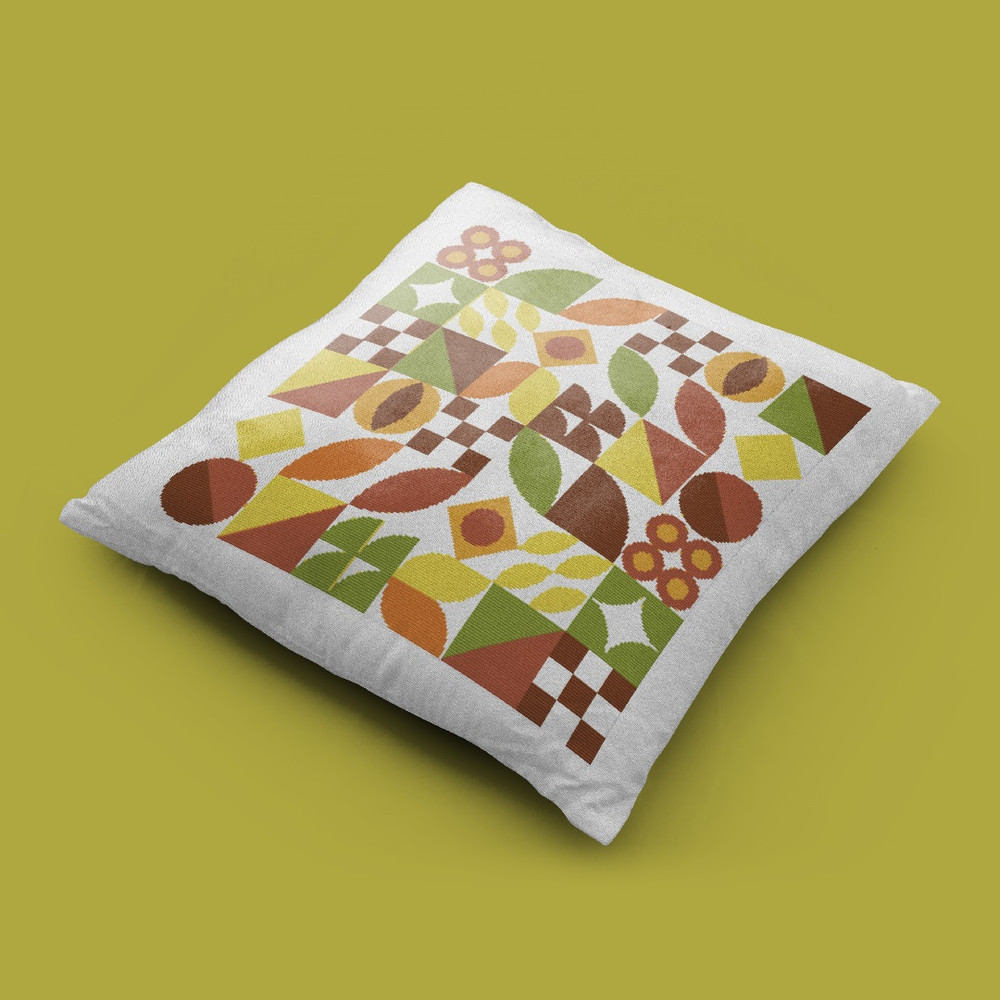 10 Cross stitch pattern autumn modern abstract style pattern.jpg