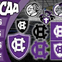 holy cross crusaders svg bundle , ncaa svg, logo ncaa bundle svg eps dxf png , digital download , instant download