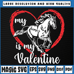 my horse is my valentine's day png, horse love heart png, valentine's day, digital download