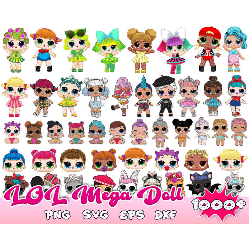 1000 Baby Lol Svg, Layered lol , Baby Svg, cute baby, lol baby svg, Happy Birthday svg, Clipart, cricut, shirt design, lol svg.jpg