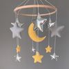 Felt baby mobile with stars