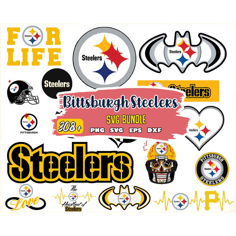 Pittsburgh Steelers bundle svg, Pittsburgh Steelers svg, NFL svg, png, dxf, eps digital file.jpg