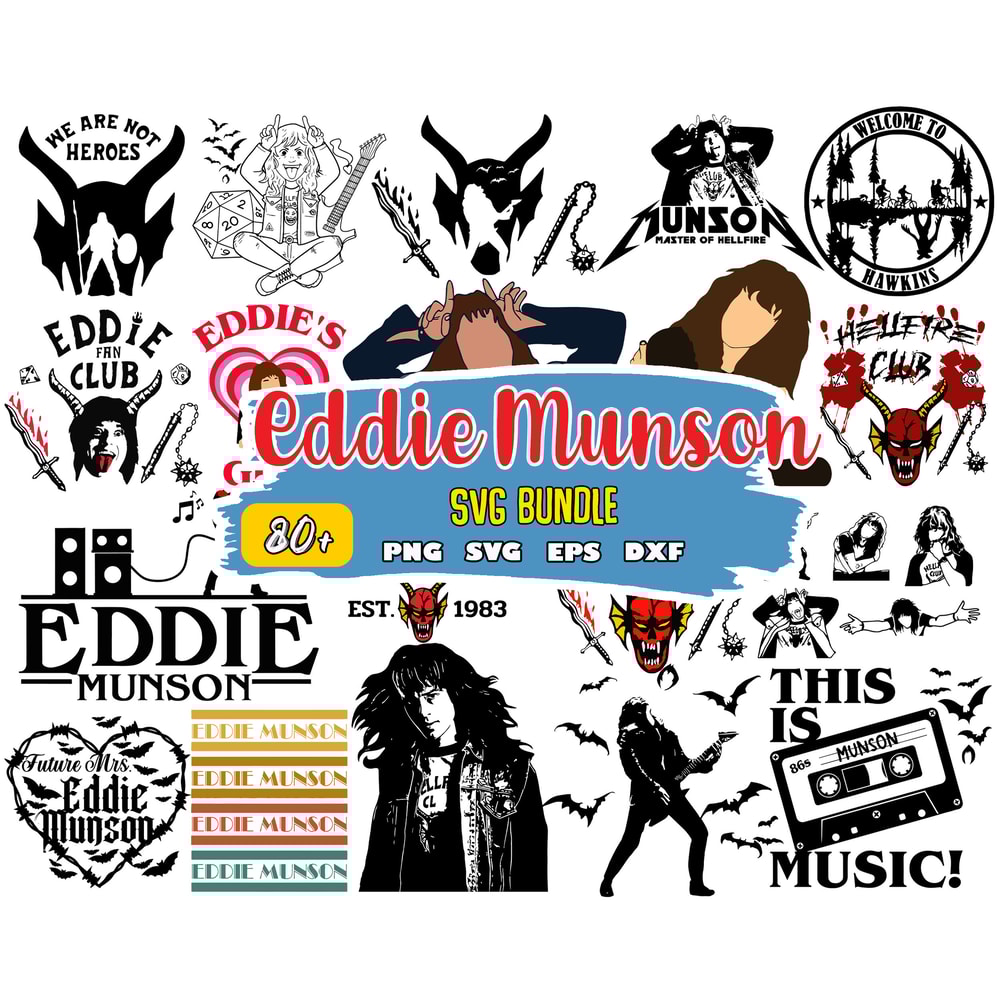 Eddie Muson characters, Stranger Things Svg, Cricut Svg, Engraving File, Instant Download.jpg
