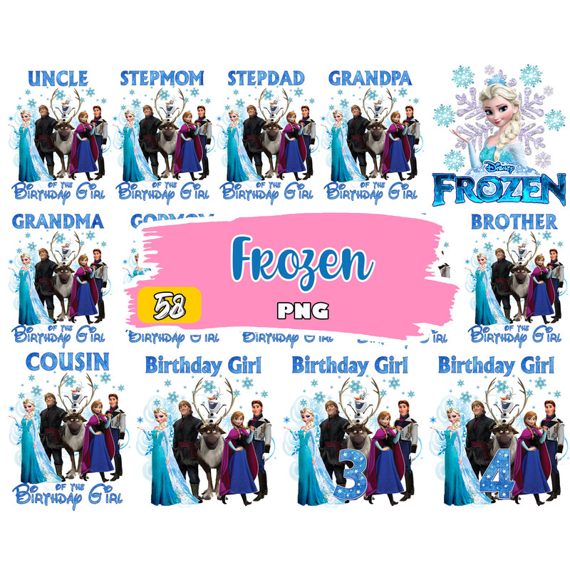 Frozen Digital Png,Design Birthday Girl,Png Digital File, Frozen 2 Girl Birthday, disney bundle.jpg
