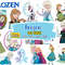 Frozen SVG, Frozen Svg Bundle, Anna Svg, Olaf Svg, Frozen Silhouette, Frozen Clipart, Instant Download.jpg