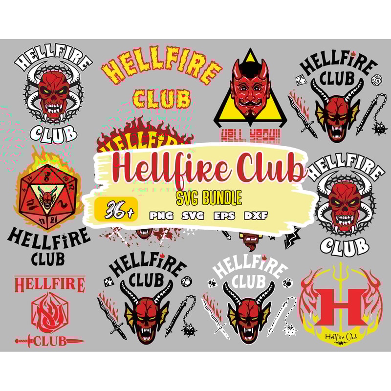 Hellfire Club Svg, Stranger Svg Things, Stranger Svg Things Ss4.jpg