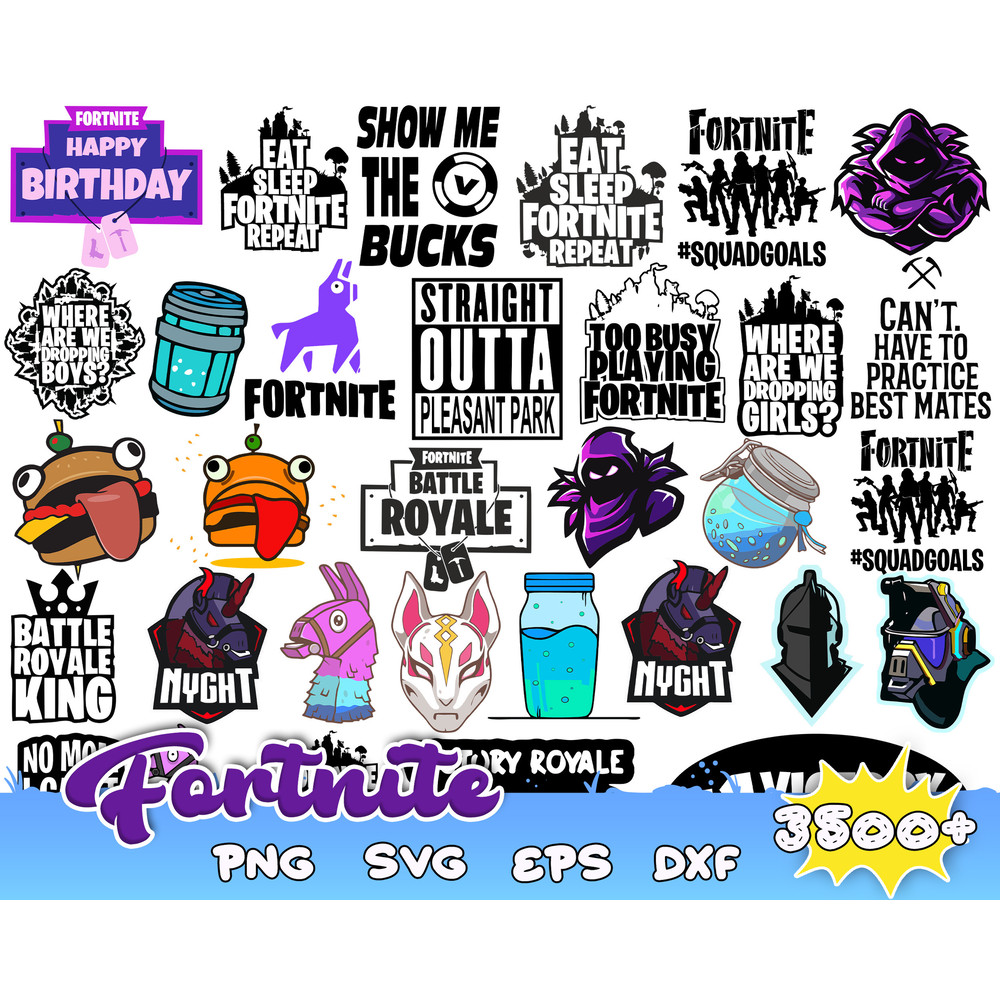 3500 Bundle Fortnight SVG , Gamer svg file , svg Cricut gamer file , fortnight svg , instant download.jpg