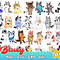 750 Bluey Bundle Svg, cricut svg files,svg bundle layered files,digital download ,svg for cricut,svg,png.jpg