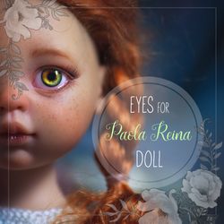 Eyes for Paola Reina dolls 12mm handmade polymer porceline eyes