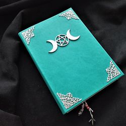 Mine custom grimoire large Fully written grand grimoire real spell book Book of shadpw complete BoS practical magic