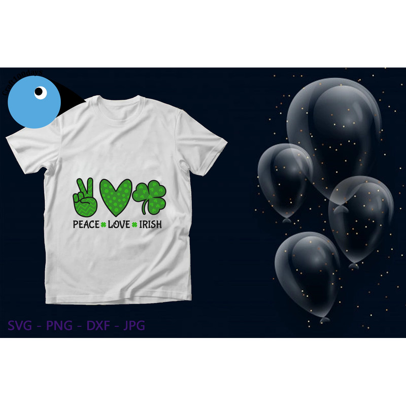 Peace Love Irish svg.png