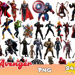 Marvel Avenger Bundle Svg, Avenger Svg, Superhero Svg, Avenger Character Superhero Svg, Avengers Clipart