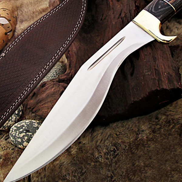 Closer to the Sun Damascus Steel Medieval Arming Dagger for sale.jpg
