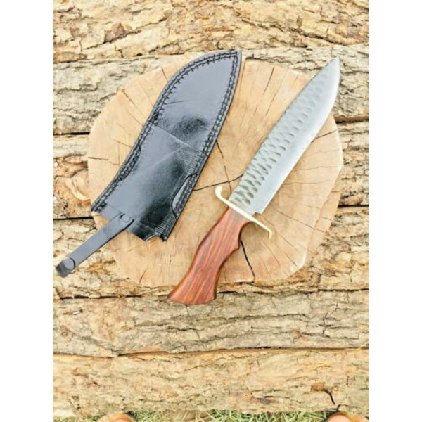 Custom Handmade Carbon steel Hunting Knife, Survival Outdoor Camping Knife Kit.6.jpg
