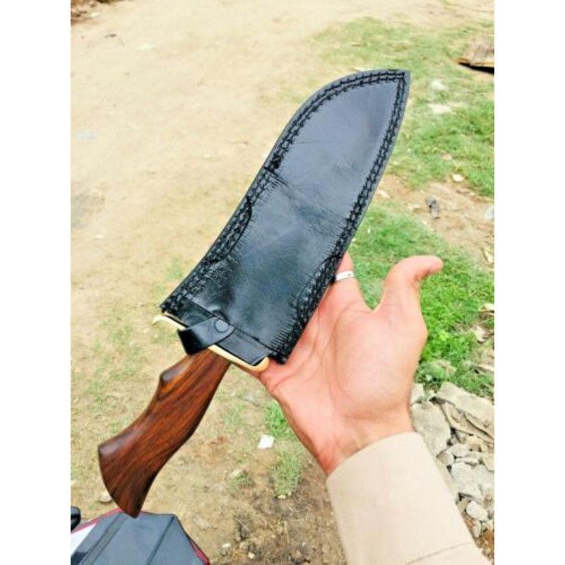 Custom Handmade Carbon steel Hunting Knife, Survival Outdoor Camping Knife Kit.7.jpg