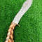 Custom Handmade Damascus Steel Hunting Bowie knife, Battle Ready Gift for Him 6.jpg