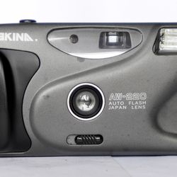 Skina AW-220 35mm focus free point&shoot compact film camera working strap