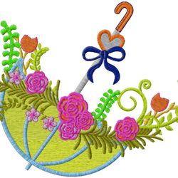 the beautiful christmas embroidery design is