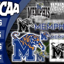 memphis tigers svg bundle , ncaa svg, logo ncaa bundle svg eps dxf png , digital download , instant download