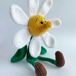 Crochet PATTERN Flower toy/ Chamomile Roman