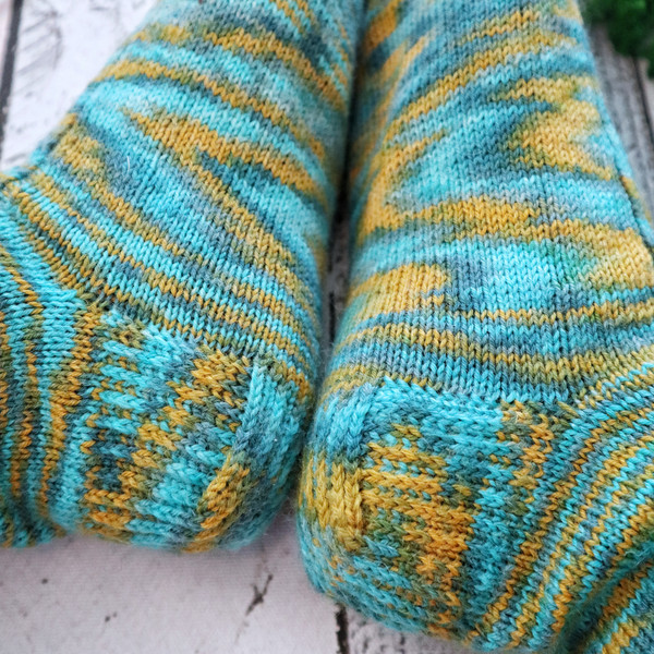 wool knit socks